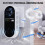 Carbon Monoxide Detector with Temp/Humidity Sensor, Plug-in Alarm for Home Garage Workshop EU Plug 4