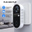 Carbon Monoxide Detector with Temp/Humidity Sensor, Plug-in Alarm for Home Garage Workshop EU Plug 5