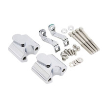 Aluminum Alloy Handlebar Riser Kit Motorcycle Accessory for R18 2021-2022 Raises 15mm Moves Back 50mm