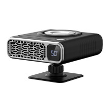 Car Defroster Heater 360 Rotation Fan Mode Defogger 12V Vehicle Heater with Digital Display for Sedan SUV RV Taxi B