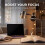Magnetic Mechanical Visual Kitchen Timer 60 Min, No Battery Loud Alarms Countdown Cooking Study Pomodoro (Retro Black) 4