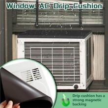 17x12 Inch Magnetic Air Conditioner Outdoor Unit Rain and Noise Reduction Pad, Air Conditioner Outdoor Unit Top Pad
