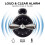 Magnetic Mechanical Visual Kitchen Timer 60 Min, No Battery Loud Alarms Countdown Cooking Study Pomodoro (Retro Black) 5