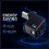 2 Pcs Car USB LED Lights with Dual Charging Port  Type-C Interior Light USB Light Button Control Night Lamp for Car 5