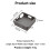 3D Printed Protective Shell for ANBERNIC RG Rotate Console, Anti-Scratch Protective Cover Case Grey 3