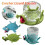 Lovely Card Communication Lizard Cup Cup Handmade Silk Wire Cup Flame-Proof Box-Covered Food Cup Cup 4