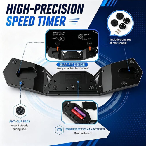 Professional Speed  Timer,Touch Control Timer with Display,  Race Stack Competition A Great Gifts 2