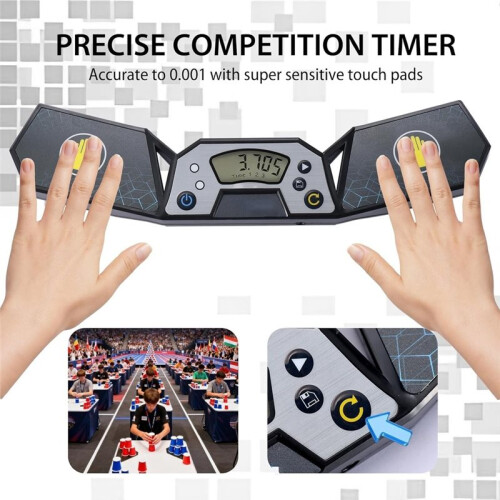 Professional Speed  Timer,Touch Control Timer with Display,  Race Stack Competition A Great Gifts