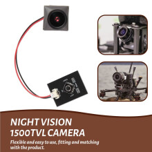 1500TVL FPV Camera PAL/NTSC Nachtzichtcamera 5V-40V voor FPV RC Drones