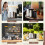 Coffee Cup Dispenser with Wooden Base, 4-Compartment Organizer for Coffee Station 6