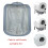 2pcs Waterproof Pad for Self Cleaning Litter Box Washable Removable Cat Litter Box Pad 4