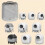 2pcs Waterproof Pad for Self Cleaning Litter Box Washable Removable Cat Litter Box Pad 5