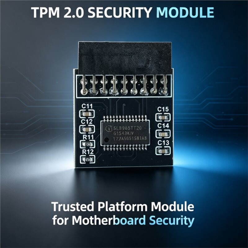 Hardware Security Module Key Storage TPM 2.0 Security Module for Win 11 Upgrade - Hardware Encryption & Key ...