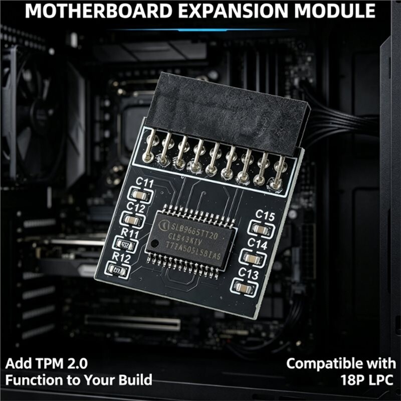 Hardware Security Module Key Storage TPM 2.0 Security Module for Win 11 Upgrade - Hardware Encryption & Key ...