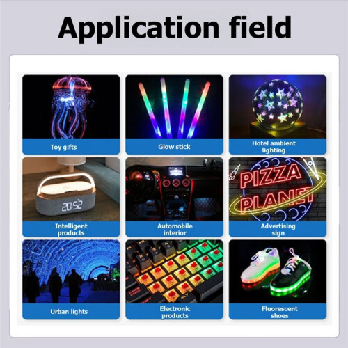 3528 LED High-Brightness RGB Surface Mount Diode WS2812 Built-in IC Programmable Ambient Light Bead 2
