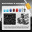 33PCS Car AC Valve Core Kit with High & Low Pressure A/C Caps/Removal Tool/Valves Cores,Practical R134A/R12 AC Tools 2