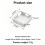 3D Printed Protective Shell for ANBERNIC RG Rotate Console, Anti-Scratch Protective Cover Case White 3