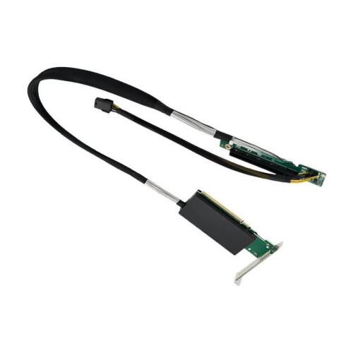 Cabo Extensor para Placa Gráfica PCIe 5.0 X16, Placa Adaptadora Externa 16x com Base para Expansão 2