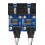 9 Pin USB Splitter Moderkort Förlängningskabel 1 Hane Till 2 Hon Interface Header Adapter 1