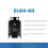 UWB Indoor Bidirectional Ranging and Positioning Module BU03+BU04 Development Board 10cm TWR 0.96-Inch Display 9