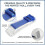 2PCS Lumpia and Grape Leaves Roller Machine, Dolma Maker Manual Vegetable Meat Rolling Tool,for Spring and Egg Rolls 2