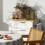 Homcom HOMCOM Kitchen Storage Trolley on Wheels with 2 Drawers, White 9