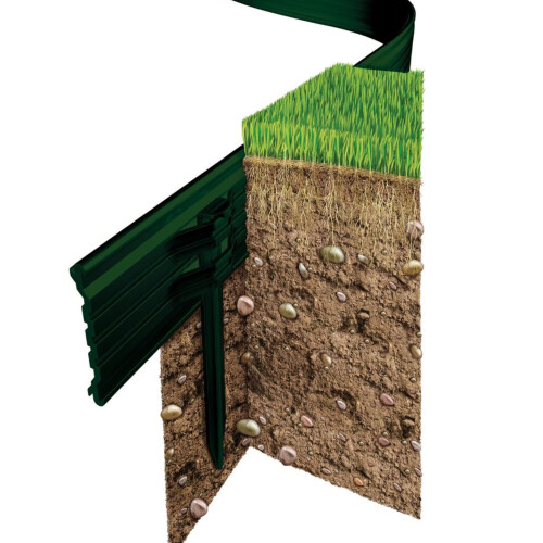 Swift Edge Garden Edging - 24m pack - Green