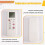 NL-U30A Air Conditioner Control Board Universal AC Control Board Only for Fixed Frequency Ceiling Type Air Conditioner 5