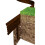 Swift Edge Garden Edging - 18m pack - Brown 1