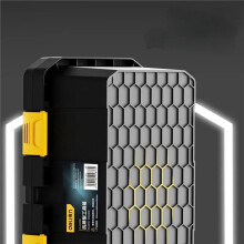Deli 12 Inch Large Capacity Tool Case Multifunction Electrician Portable Tools Box Anti-Theft Clasp Design Storage Boxes