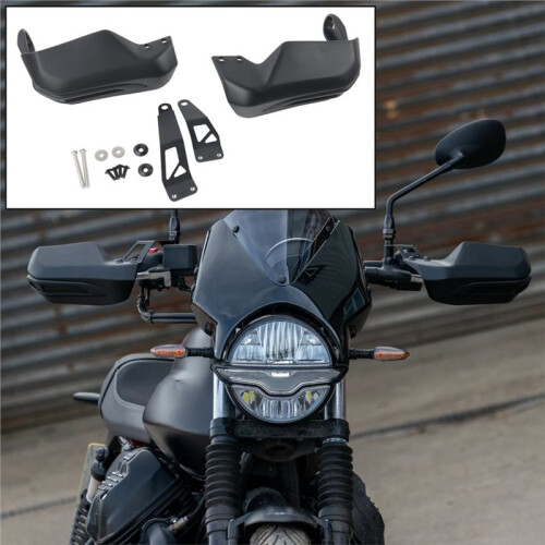 New Motorcycle Handguards Windshield Protective Shield Set with Brackets for  V7 Special Stone Accessories 1