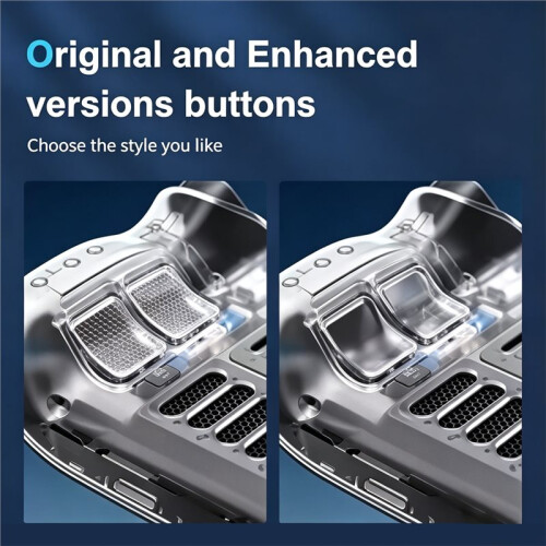 For  Transparent Back Shell Case Drop-Proof Heat-Dissipating Dust-Proof Enhanced Protection 1