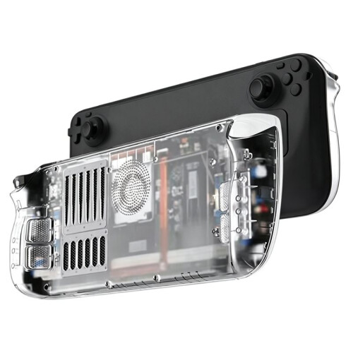For  Transparent Back Shell Case Drop-Proof Heat-Dissipating Dust-Proof Enhanced Protection 2