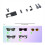 For Meta  AI Glasses Dedicated Battery Charging Cable Kits  Glasses Extension Power Cable 2