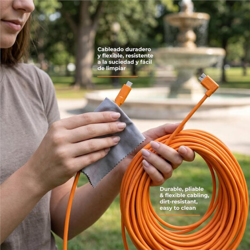 Kabel USB-C do 3.0 Micro-B Pod Kątem Prostym, 15 Stóp