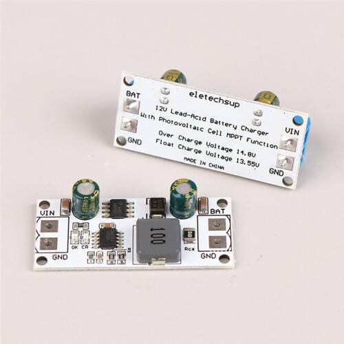MPPT Solar Controller Charging Module for 12V 1-1000AH Lead-Acid Battery Solar Panel Regulator Charger Board B 2