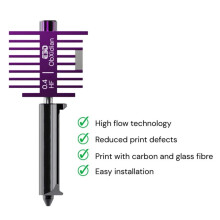BIGTREETECH E3D High Flow ObXidian HotEndfor Hotend High-Precision Nozzles for H2D H2C H2S 0.6mm