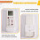 QD-U10A Air Conditioner Control Board Universal AC Control Board Only for Floor-Standing Fixed Frequency Air Conditioner 5