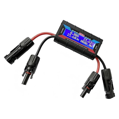 200A Digital Watt Meter Solar Panel Power Analyzer 4.8-60v for Accurate Voltage and Current Testing 2