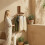 2Pack Wall Mounted Drying Rack,Laundry Drying Rack,Foldable Wooden Wall Organizer for Bathroom Laundry Room Closet 4