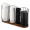 Coffee Cup Dispenser with Wooden Base, 4-Compartment Organizer for Coffee Station 3