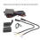200W Motorcycle LED Wireless Remote Control  One-to-Two Headlight Wire Harness Set for Motorcycle Led Light Modify 5