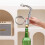 2 Pack Adjustable Beverage Bottle Handle Holder, Multi-Purpose Oil Pot Handle Rack Grey 6