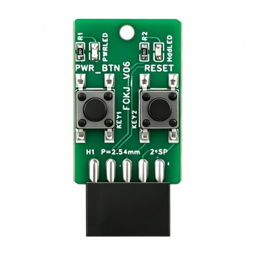 Computer Power Reset  Board 9-Pin Connector Front Panel Header for PC Desktop Motherboards with LED Indicator 1