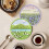 (22x22cm)Ceramic Table Pad With Water Absorption And Anti Slip Function For Home Use 4