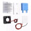 DIY Peltier Cooler Kit Small Space Cooling System Plate Cooling Module for Pet Bed Cooling for Compact Heat Dissipation 2