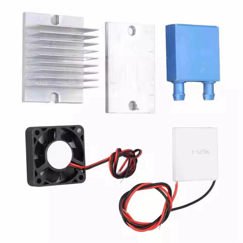 DIY Peltier Cooler Kit Small Space Cooling System Plate Cooling Module for Pet Bed Cooling for Compact Heat Dissipation 1