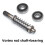 For  Reina    Pegas Forte Steering Column Motor Coupling  Rod Shaft  Shaped Coupling Teeth 2