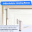 Door Closer for Light Interior Doors - No Drilling, No Screws, Adjustable Closing Force 3
