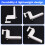 Door Closer for Light Interior Doors - No Drilling, No Screws, Adjustable Closing Force 6
